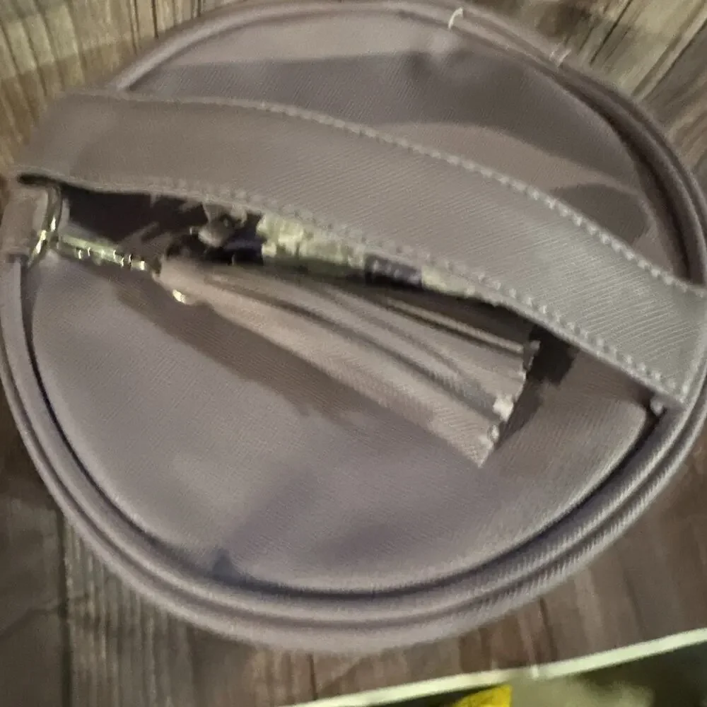 Monat Purple Mesh Travel Toiletries, Hot Tools, Cosmetic Bag